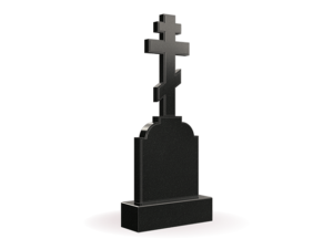 памятник с большим крестом